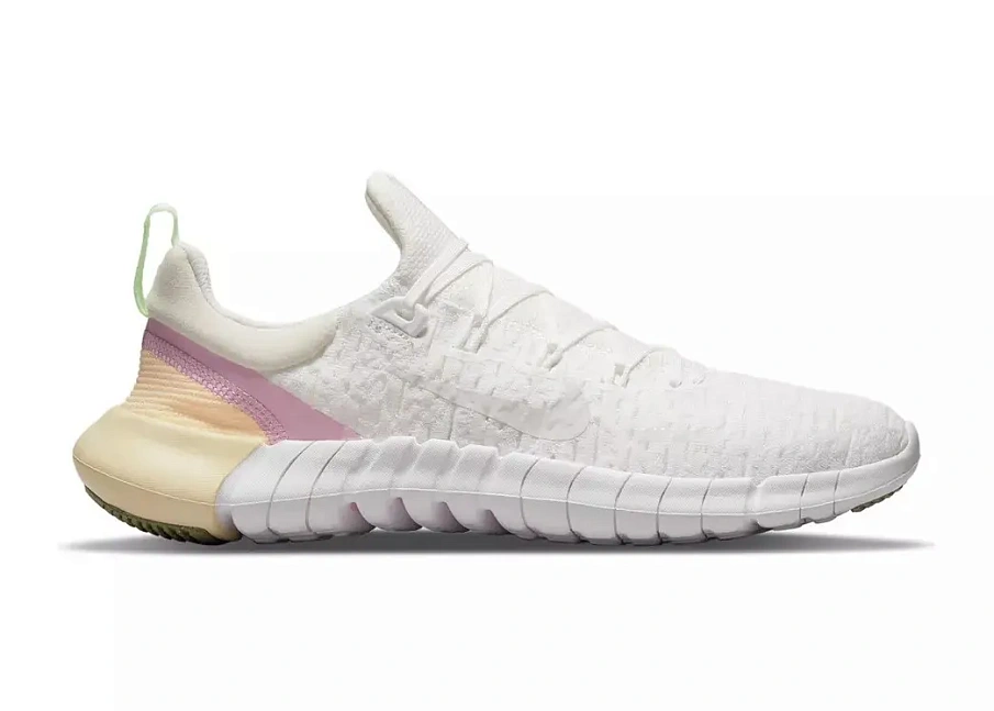 Фото № 1 с приближением к товару «‎Nike Free Run 5.0 Summit White Pink (2021) »