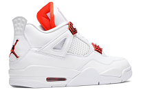 Фото № 3 с приближением к товару «‎Air Jordan 4 Retro Orange Metallic (GS) WhiteOrange»