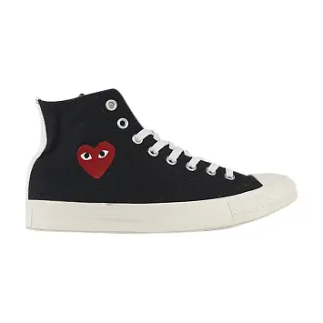 Comme des Garçons x Converse Chuck Taylor All Star Hi Black - 1