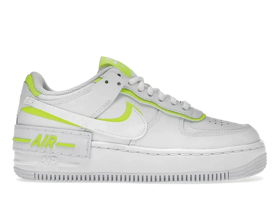 Фото № 1 с приближением к товару «‎Nike Air Force 1 Low Shadow White Lemon »