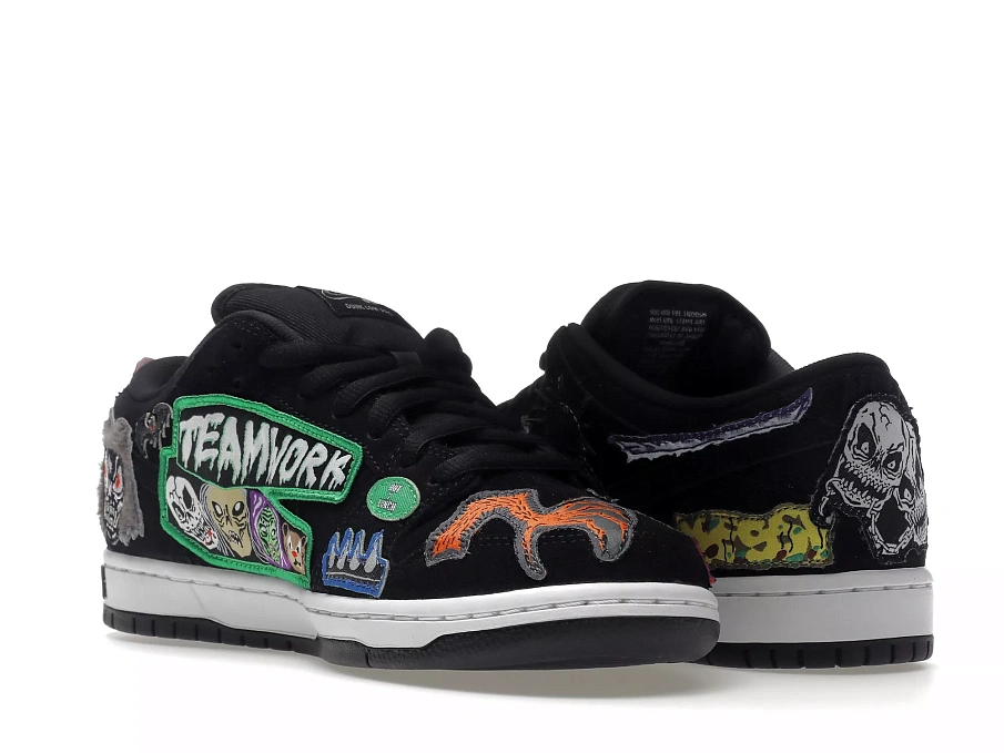 Фото № 2 с приближением к товару «‎Nike SB Dunk Low Pro QS Neckface»