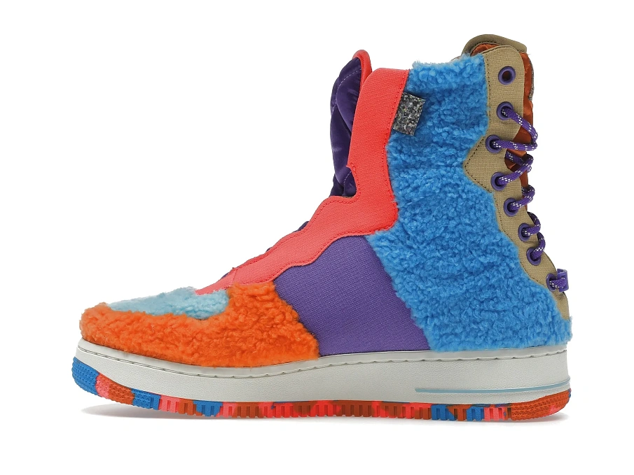 Фото № 6 с приближением к товару «‎Nike Air Force 1 Rebel XX Sherpa Multi »