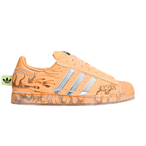 Фото № 1 с приближением к товару «‎Hellstar x adidas Superstar Hazy Orange»