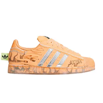 Hellstar x adidas Superstar Hazy Orange - 1