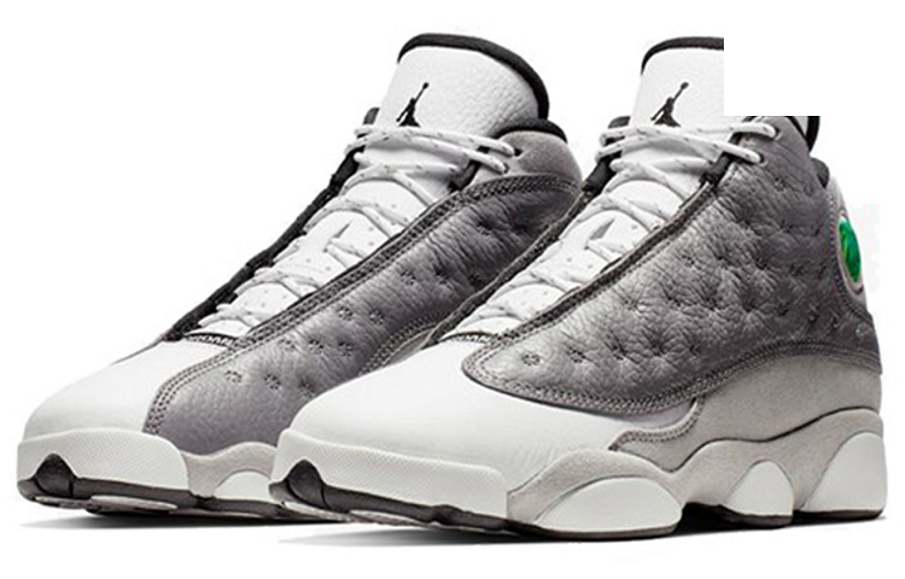 Фото № 3 с приближением к товару «‎Nike Air Jordan 13 Retro Basketball Shoes Atmosphere Grey»