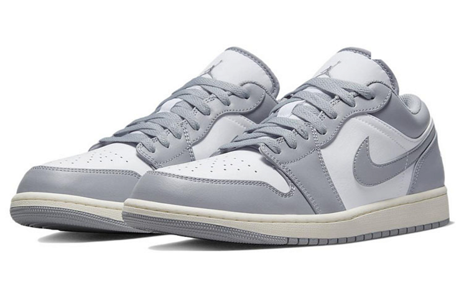 Фото № 3 с приближением к товару «‎Nike Air Jordan 1 Low Vintage basketball shoes Vintage Grey»