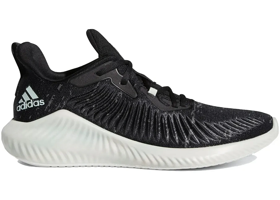 Фото № 1 с приближением к товару «‎adidas Alphabounce Run Parley M Core Black Linen Green»