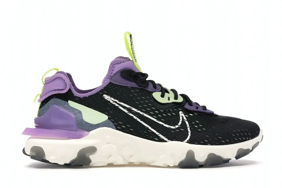 Фото № 1 с приближением к товару «‎Nike React Vision Gravity Purple Volt»