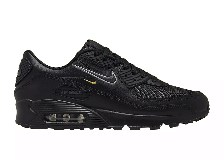 Фото № 1 с приближением к товару «‎Nike Air Max 90 Multi-Swoosh Black»