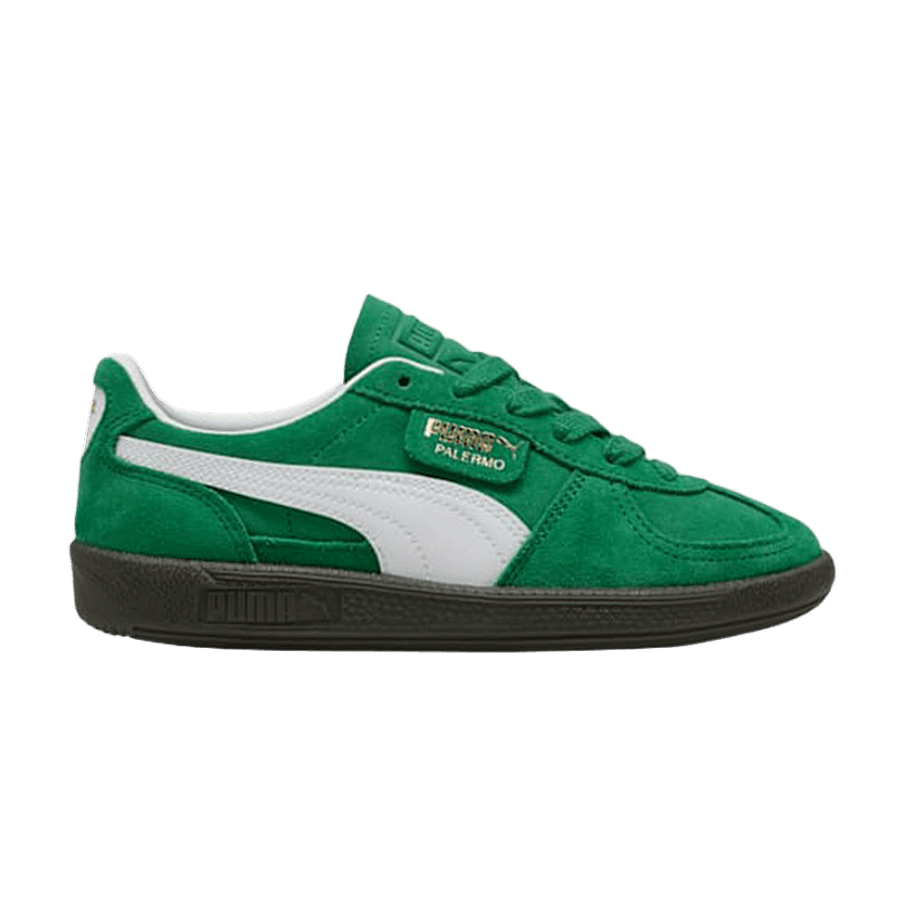 Фото № 1 с приближением к товару «‎Puma Palermo Big Kid Archive Green/White»