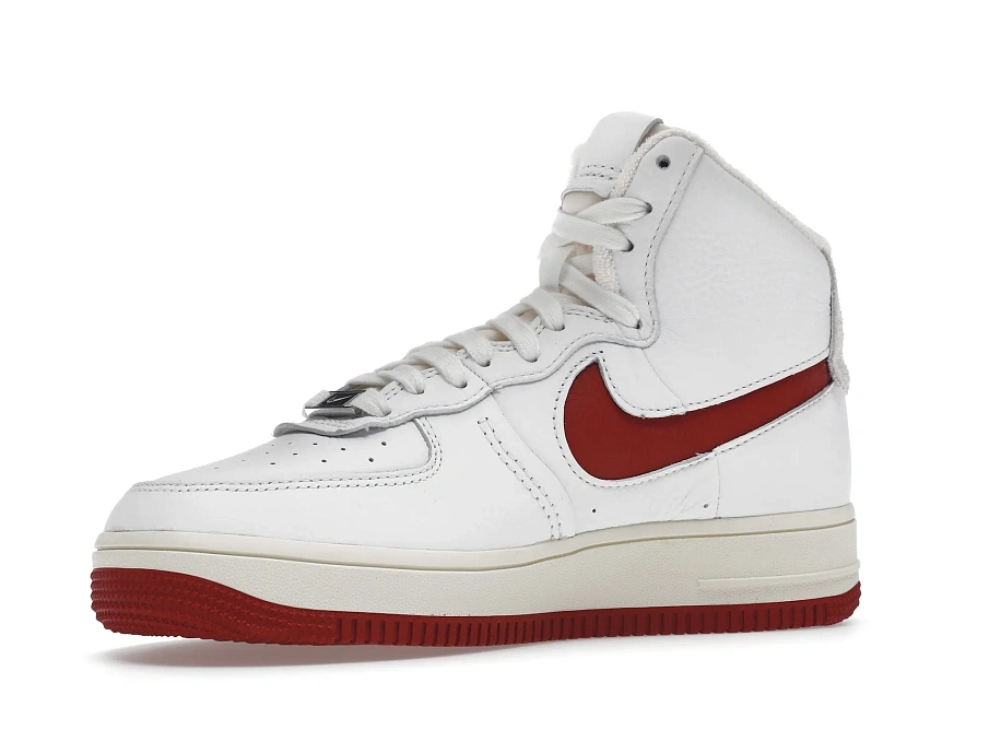 Фото № 3 с приближением к товару «‎Nike Air Force 1 High Sculpt Summit White Gym Red »