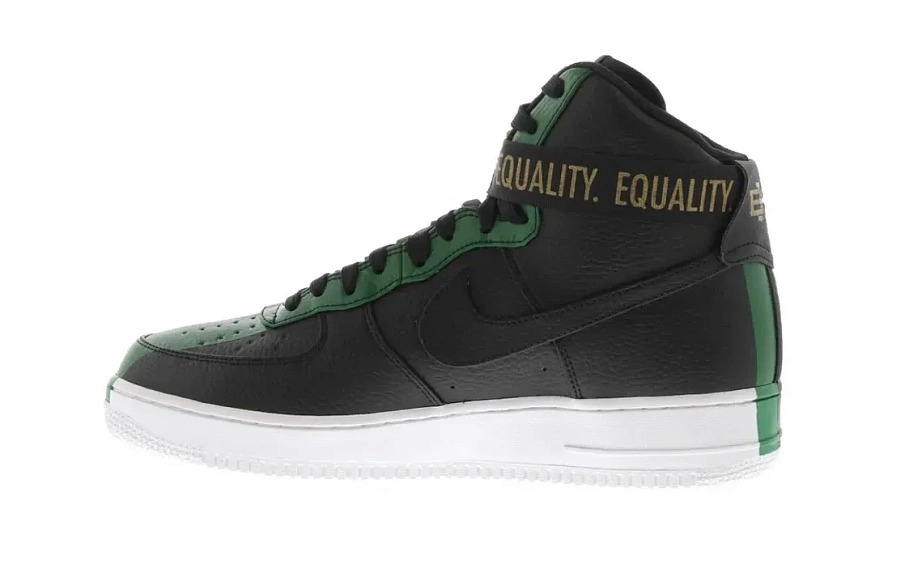Фото № 3 с приближением к товару «‎Nike Air Force 1 High Black History Month (2018)»