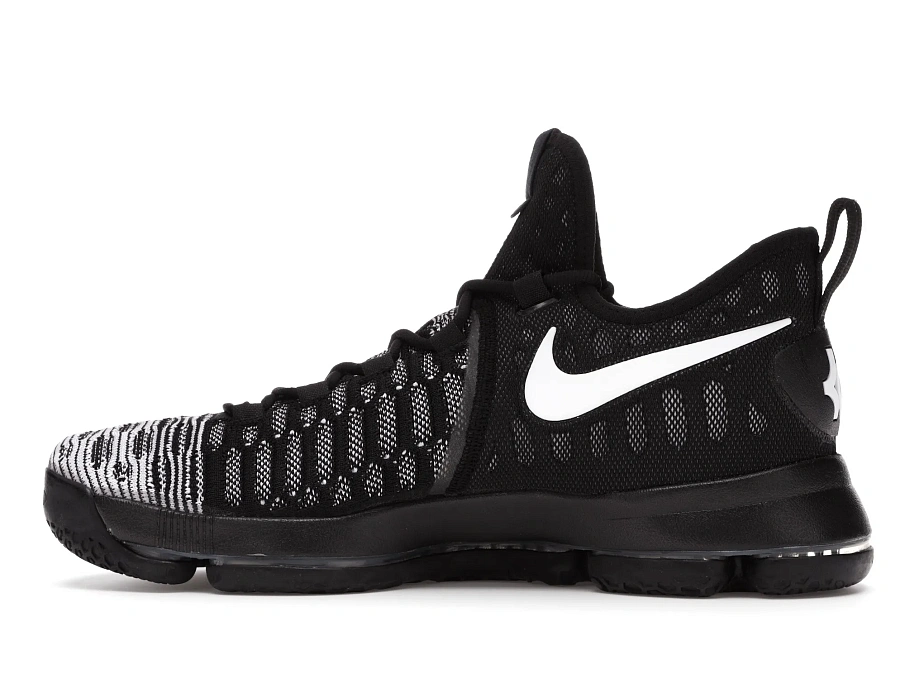Фото № 5 с приближением к товару «‎Nike KD 9 Black White»