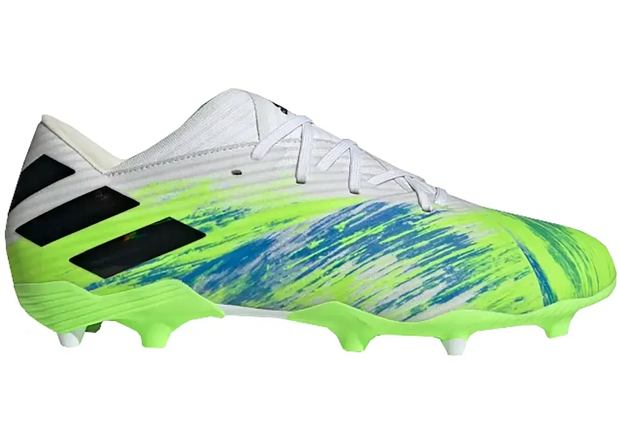 Фото № 1 с приближением к товару «‎adidas Nemeziz 19.2 FG White Black Signal Green»