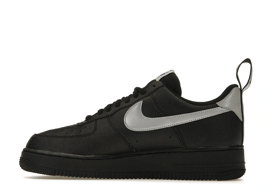 Фото № 5 с приближением к товару «‎Nike Air Force 1 Low 07 LV8 Black Metallic Silver»