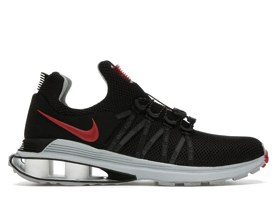 Фото № 1 с приближением к товару «‎Nike Shox Gravity Black Varsity Red White»
