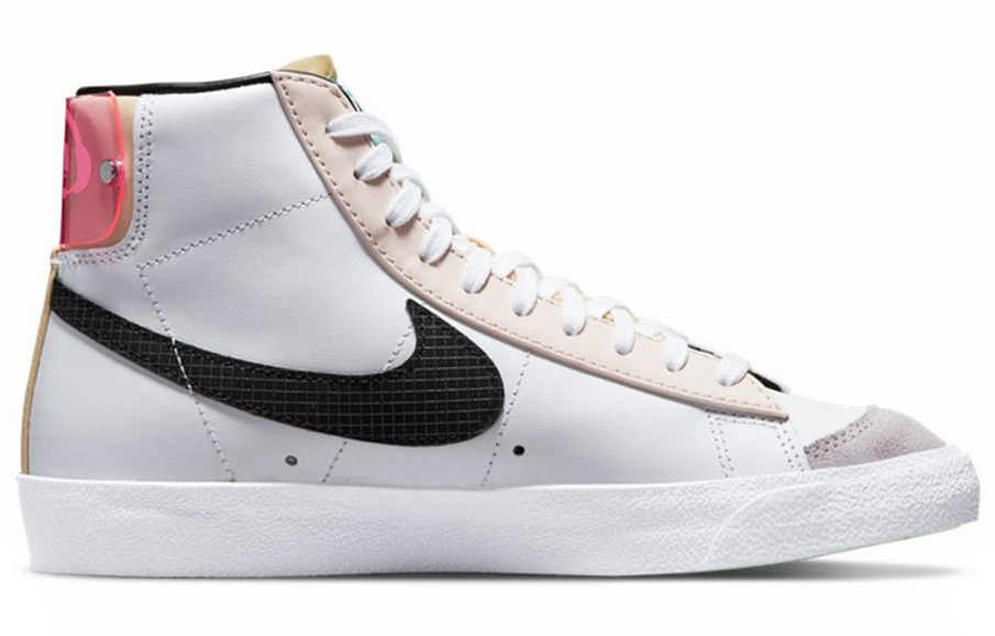 Фото № 2 с приближением к товару «‎LPL X Nike Blazer Mid "Have A Good Game" High-Top Sneakers WhiteBlackPink»