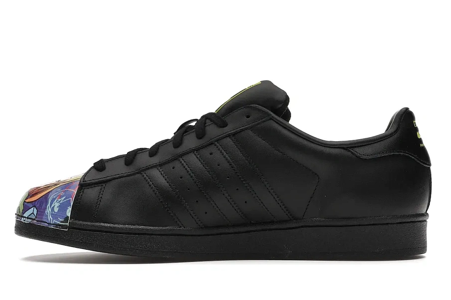 Фото № 3 с приближением к товару «‎adidas Superstar Supershell Pharrell Black Yellow»