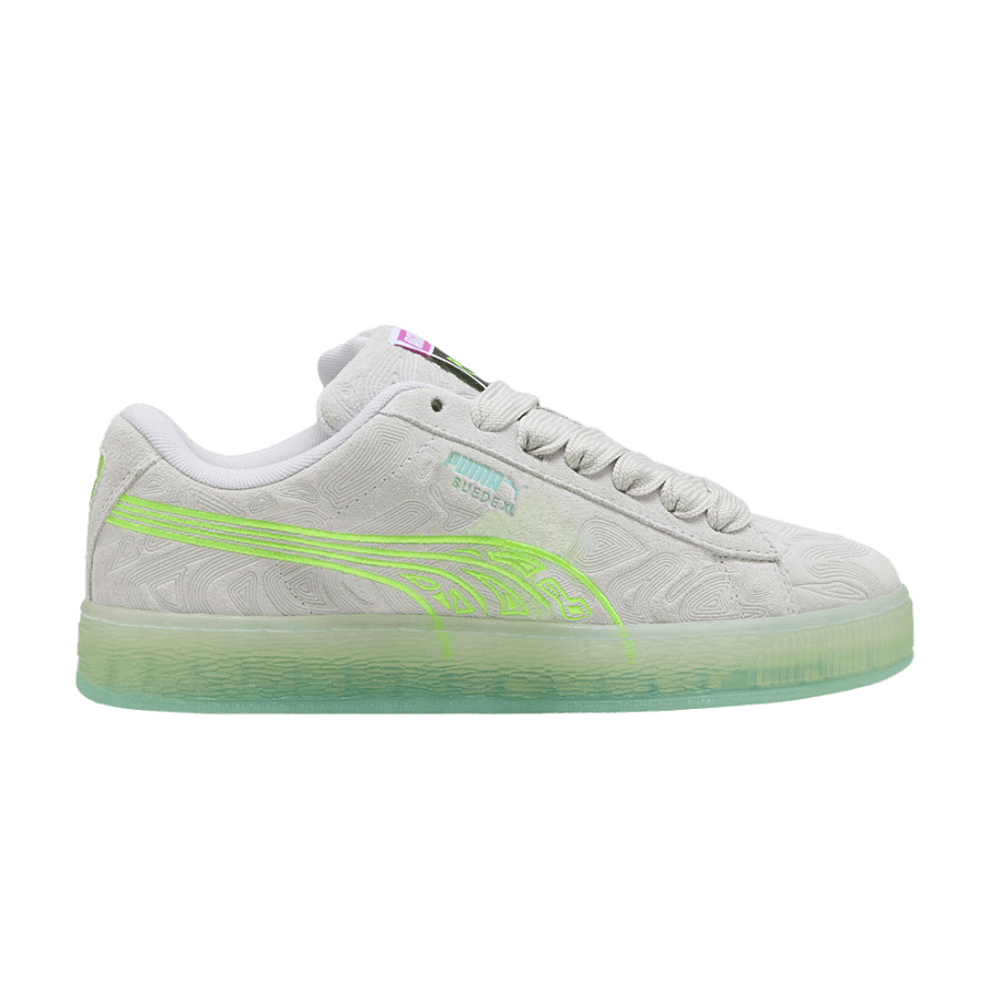 Фото № 1 с приближением к товару «‎Puma Suede XL Alien - Silver Mist Peaceful Blue»