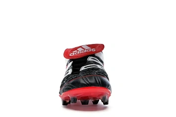 adidas Predator Accelerator Firm Ground Cleat Black White Red - 2