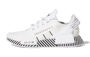 adidas originals NMDR1 V2 J WhiteBlack - 1
