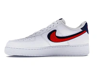 Фото № 3 с приближением к товару «‎Nike Air Force 1 Low 3D Chenille Swoosh White Red Blue»