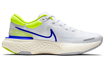 Фото № 2 с приближением к товару «‎Nike Zoomx Invincible Run Flyknit WhiteBlueYellow»