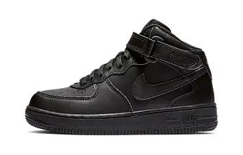 Nike Force 1 Mid PS 'Black' - 1