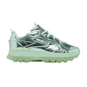 Cardi B x Reebok Classic Leather Big Kid Semi Pixel Mint - 1
