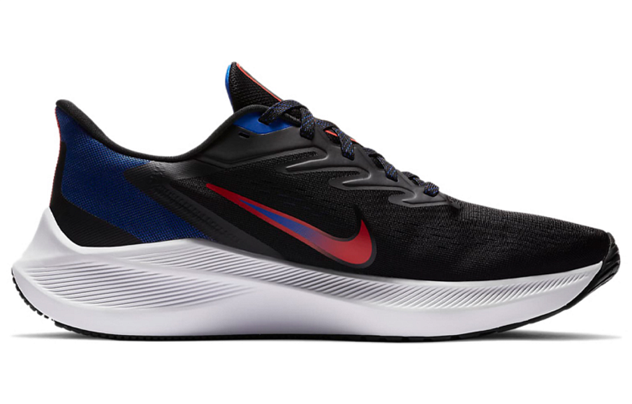 Фото № 2 с приближением к товару «‎Nike Air Zoom Winflo 7 BlackBlueRed»