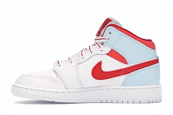 Jordan 1 Mid White Topaz Mist  - 3