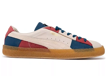 Puma Suede Crepe Patch Peyote Blue Red - 1