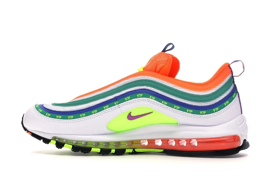 Фото № 5 с приближением к товару «‎Nike Air Max 97 London Summer of Love»