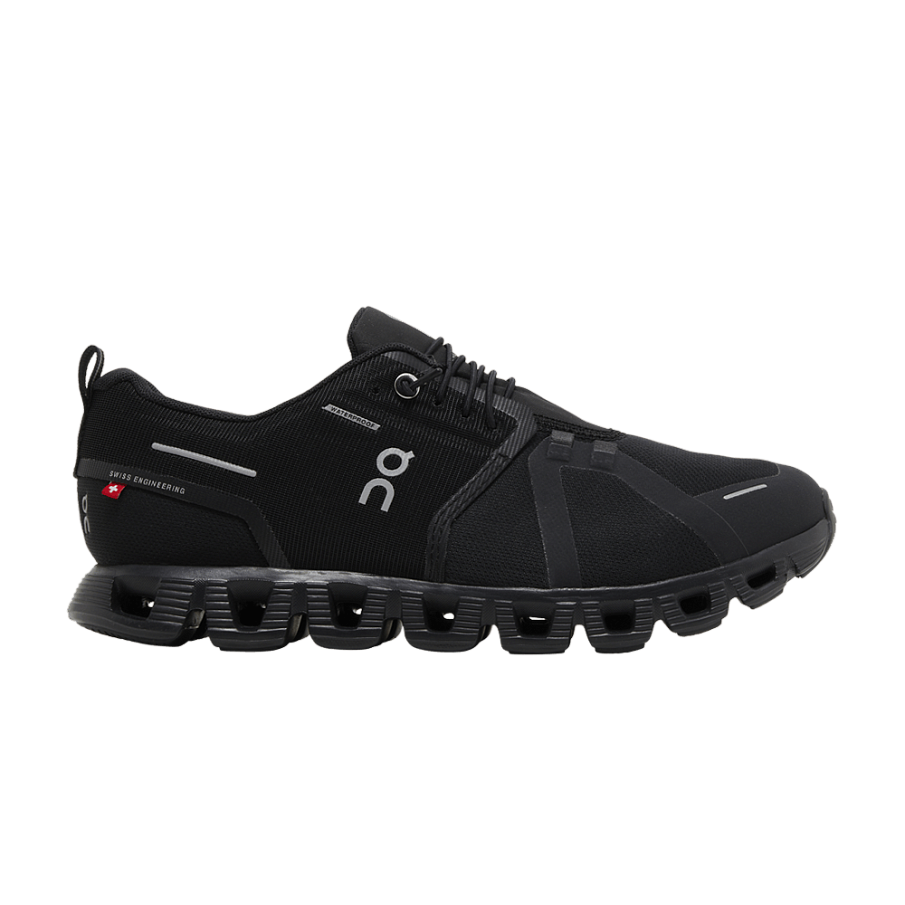 Фото № 1 с приближением к товару «‎ON Women's Cloud 5 Waterproof All Black»