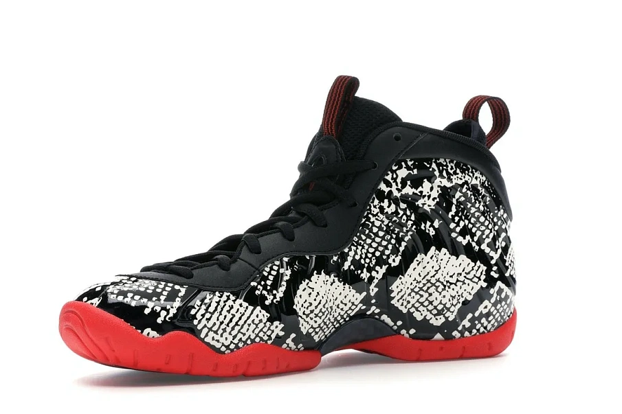 Фото № 4 с приближением к товару «‎Nike Air Foamposite One Albino Snakeskin »