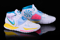 Фото № 2 с приближением к товару «‎Nike Kyrie 6 Neon Graffiti»