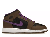 Фото № 1 с приближением к товару «‎Jordan 1 Mid Purple Mocha »