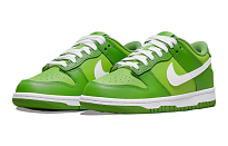 Фото № 3 с приближением к товару «‎Nike Dunk Low (Gs) Skate Shoes Dark Chlorophyll»