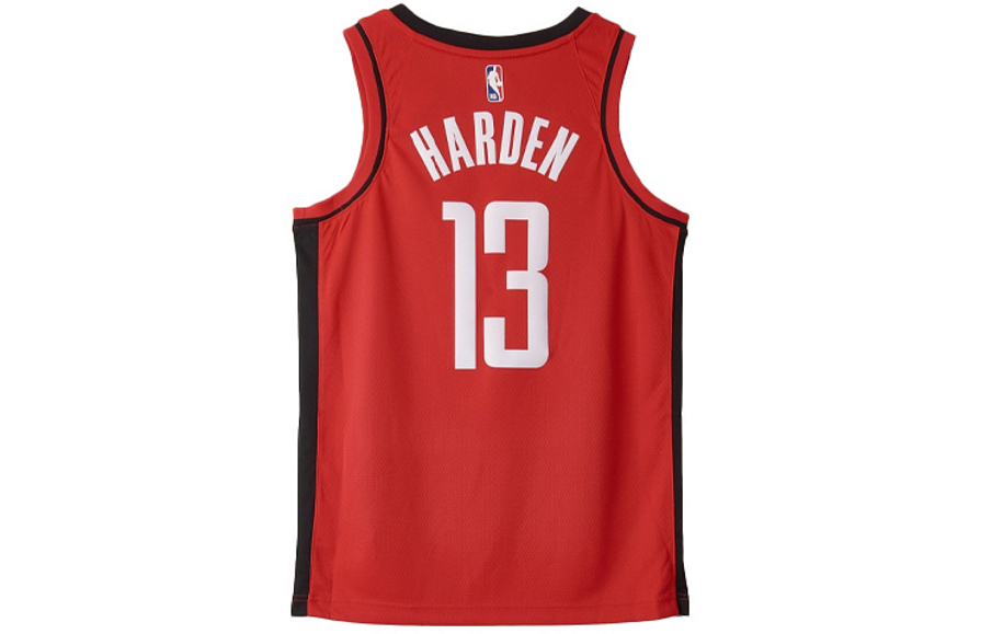 Фото № 2 с приближением к товару «‎Nike MENS SW 19-20 Huston Rocket Harden 13 Casual Basketball Vest Red»