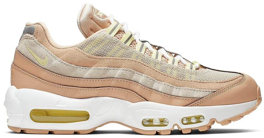 Фото № 1 с приближением к товару «‎Nike Air Max 95 Bio Beige Luminous Green »