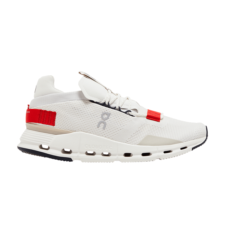 Фото № 1 с приближением к товару «‎ON Cloudnova White Red»