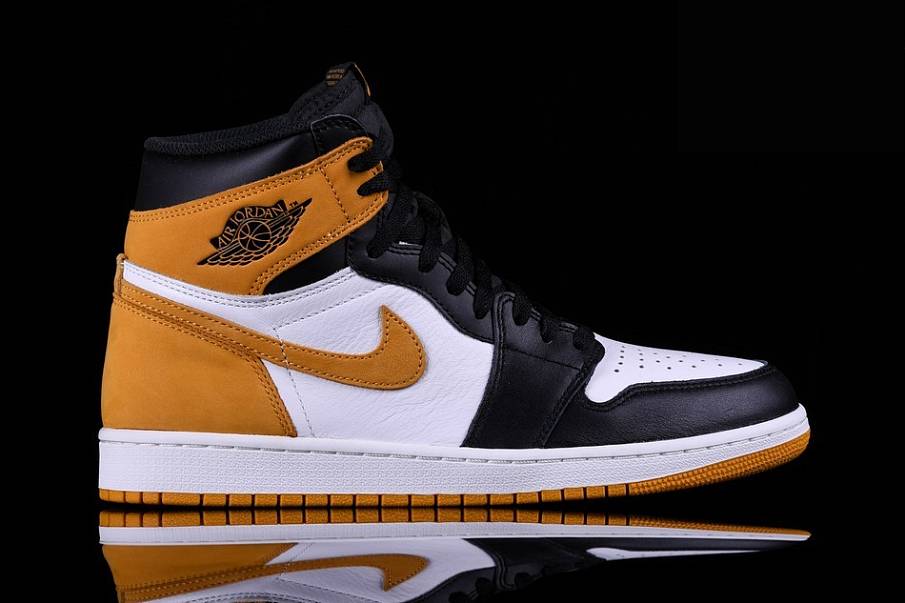 Фото № 2 с приближением к товару «‎Nike Air Jordan 1 Retro OG Ochre »