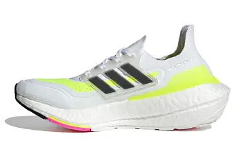 adidas Ultraboost 21 J WhiteYellow - 1