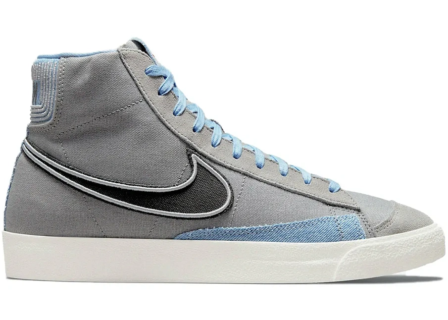 Фото № 1 с приближением к товару «‎Nike Blazer Mid Grey Denim»