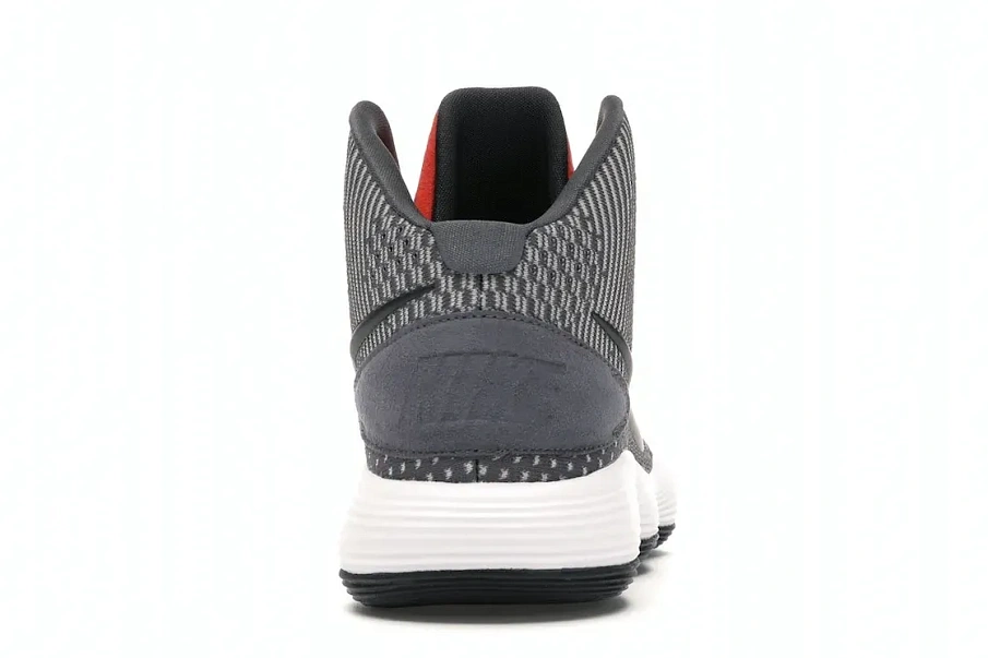 Фото № 4 с приближением к товару «‎Nike Hyperdunk 2017 Dark Grey Bright Crimson»