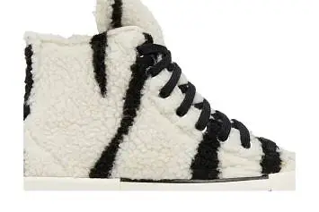 Rick Owens x Converse DRKSHDW TURBODRK Chuck 70 High Zebra - 3