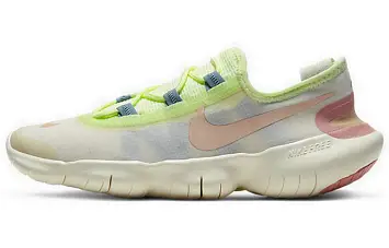  Nike Free Rn 5.0 Running shoes WhiteVolt-Pink-Blue - 1