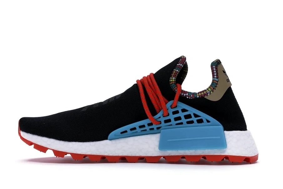 Фото № 5 с приближением к товару «‎adidas NMD Hu Pharrell Inspiration Pack Black»