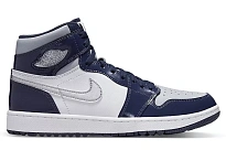 Фото № 1 с приближением к товару «‎Jordan 1 Retro High Golf Patent Midnight Navy»