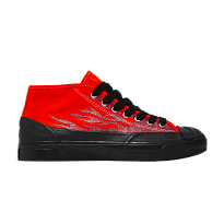 Фото № 1 с приближением к товару «‎ASAP Nast x Converse Jack Purcell Mid Red Flames»